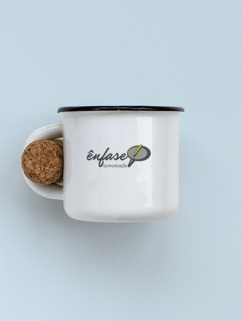 caneca brinde institucional ênfase