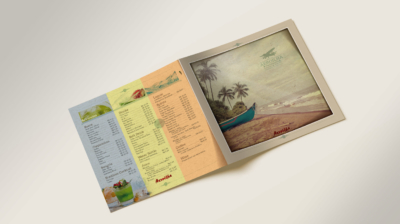 cardápio de restaurante aeroilha ilhabela