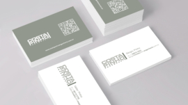 logotipo brand cartão de visita costa pinho engenharia