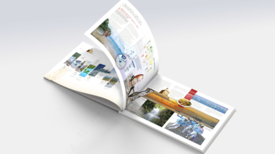 revista e publicação de turístico para navios de cruzeiro destino ilhabela