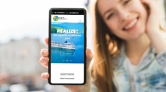 Website DR7tour Viagens e Turismo